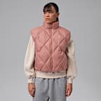 Jordan Brooklyn Women's Therma-FIT Quilted Puffer Vest. Nike JP